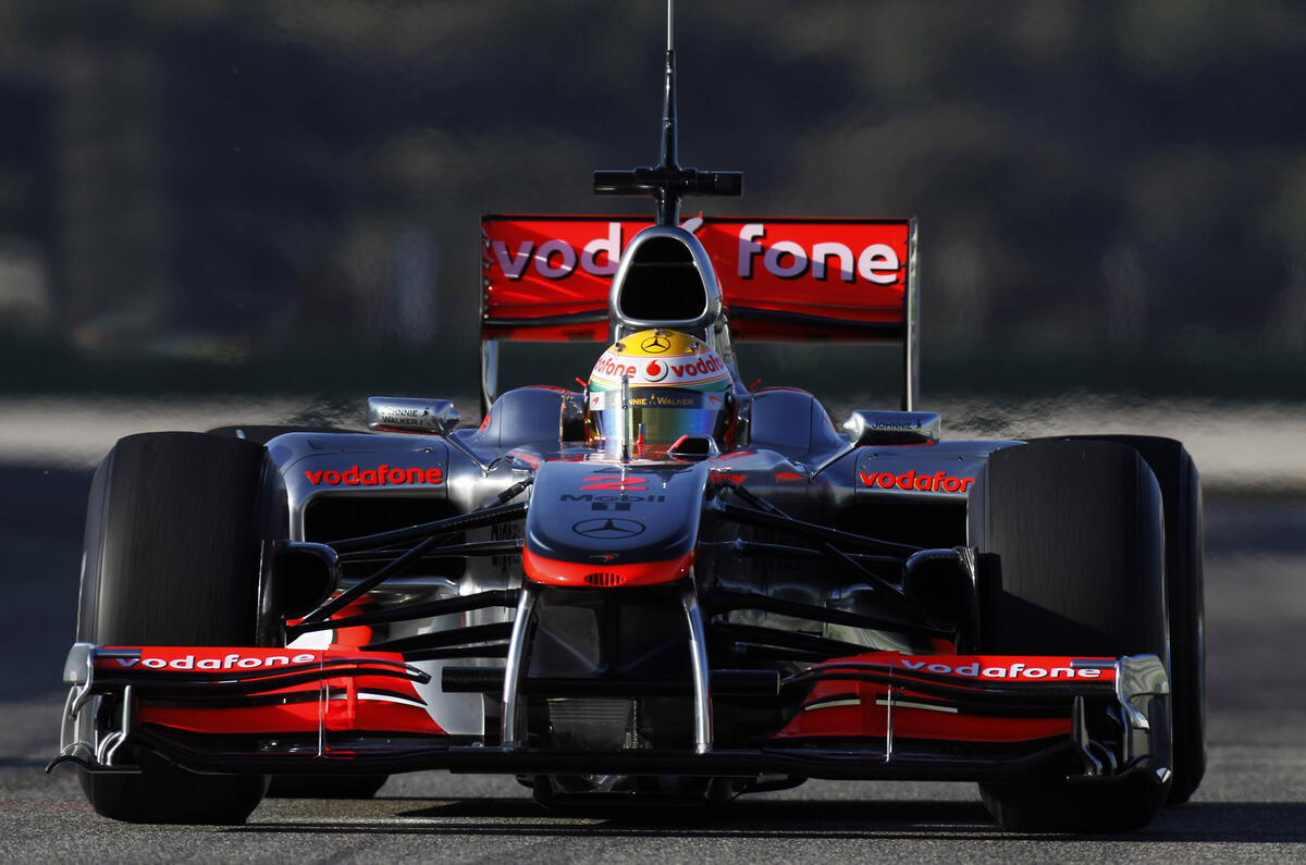 Massa tops F1 testing