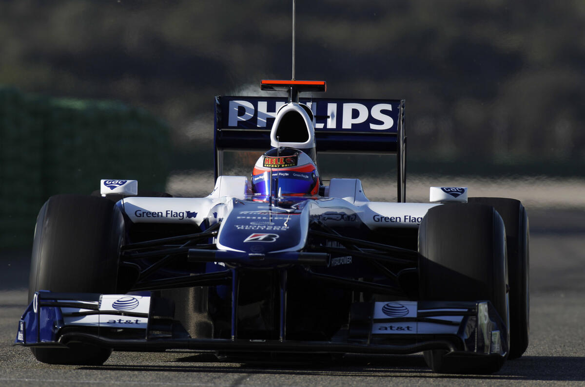 Massa tops F1 testing