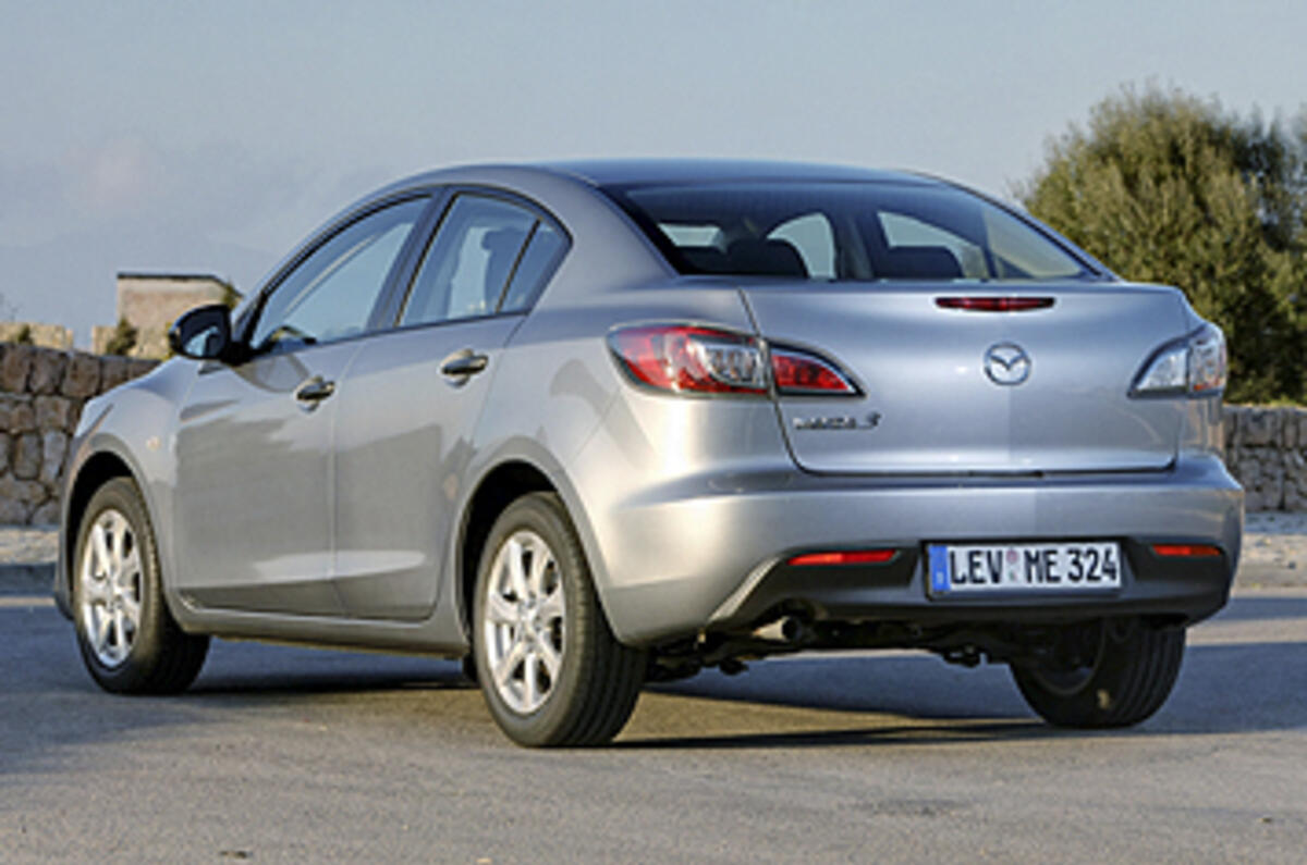 Mazda 3 1.6 Saloon review Autocar