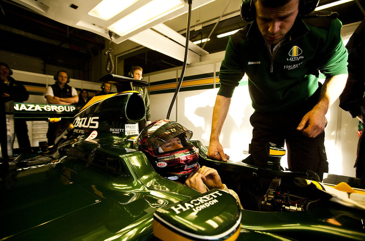 Button tops latest F1 test