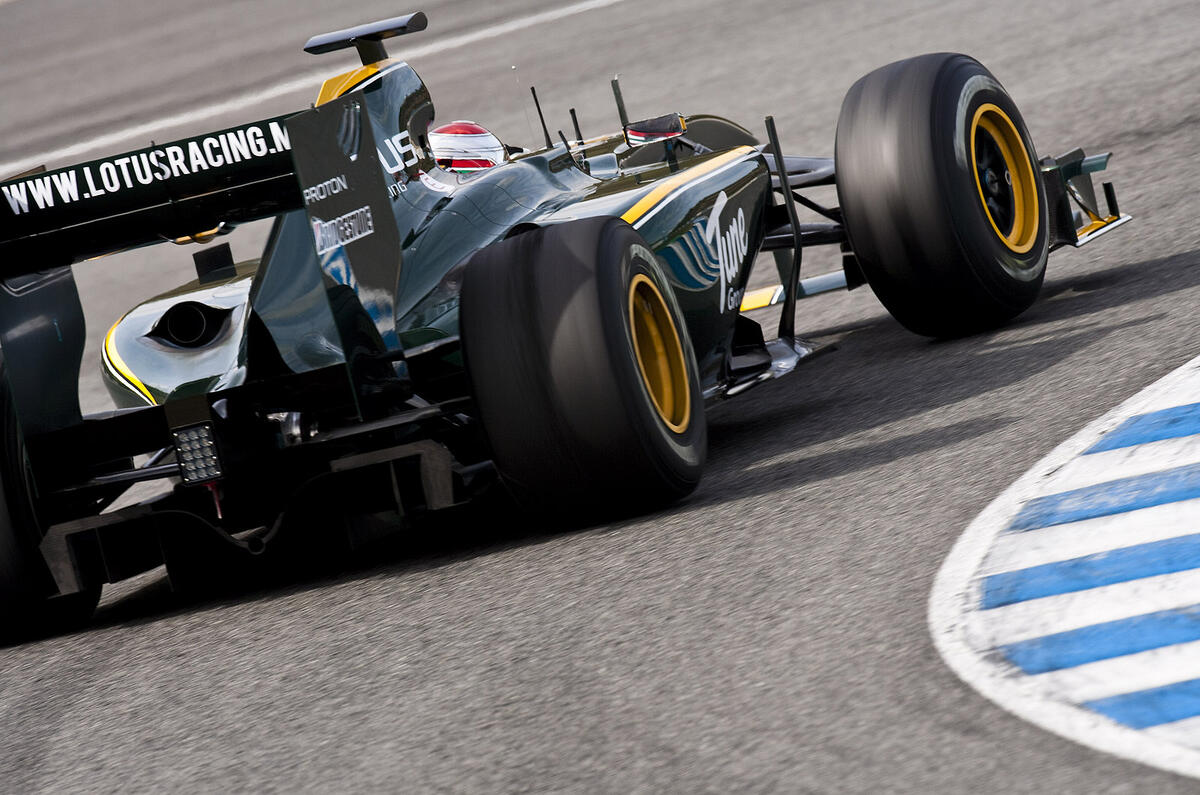 Button tops latest F1 test