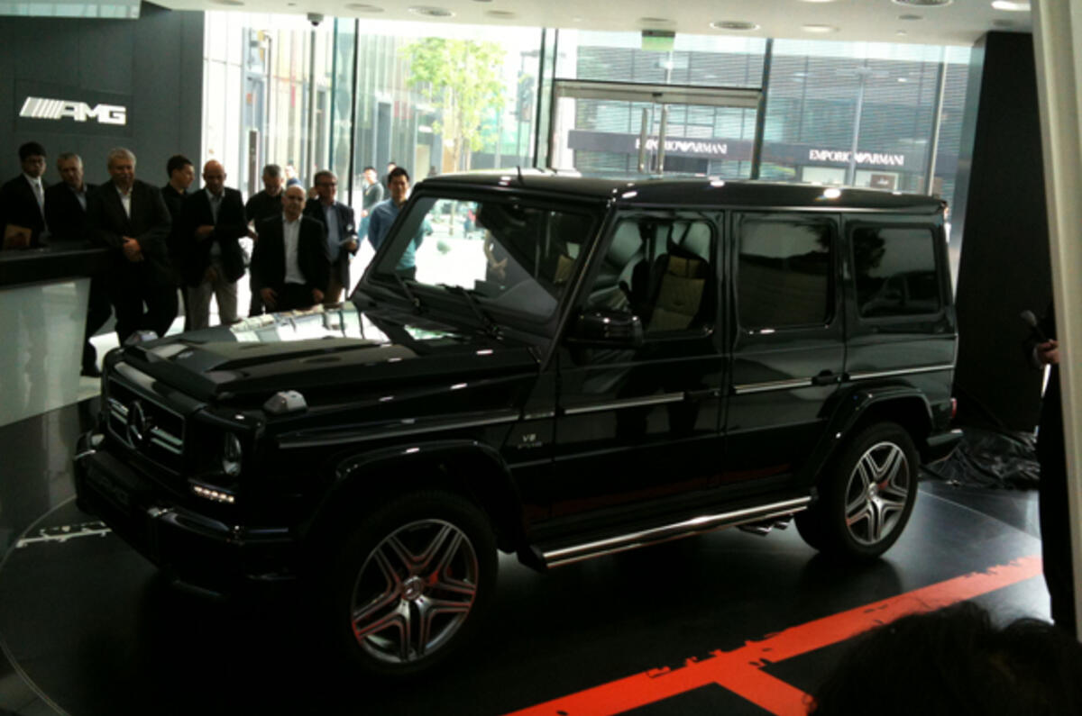 no title Revised Mercedes G-class revealed