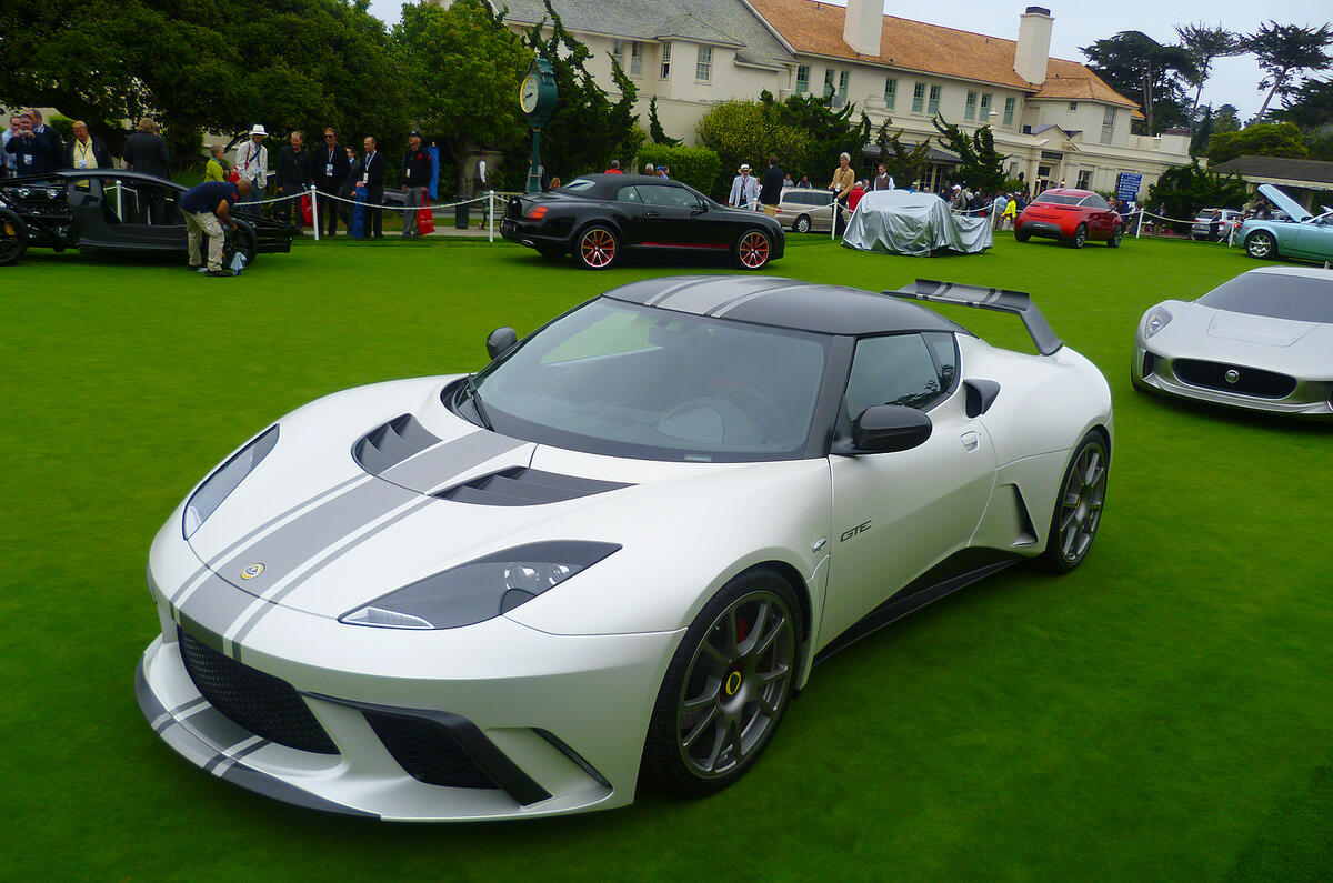 Pebble Beach: Lotus Evora GTE