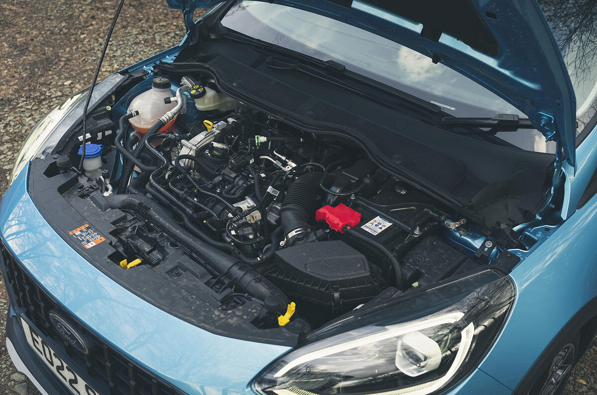22 Ford Fiesta Active engine 22 Ford Fiesta Active engine
