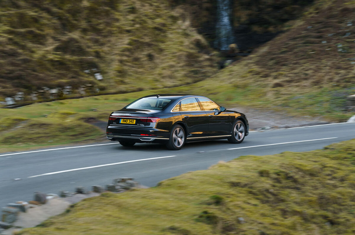 Audi A8 60 TFSIe 2020 road test review - on the road Audi A8 60 TFSIe 2020 road test review - on the road