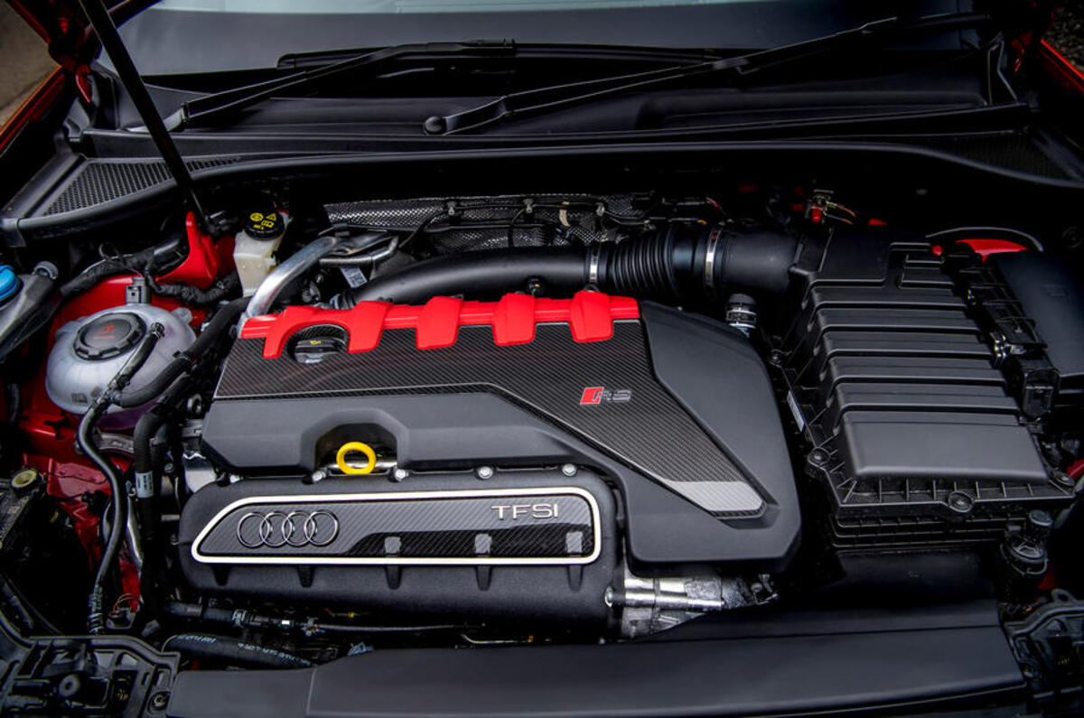 Audi RS Q3 2020 road test review - engine