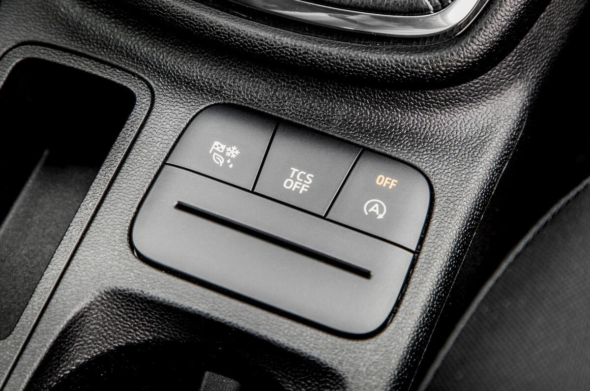 Ford Fiesta Active 2018 road test review traction control