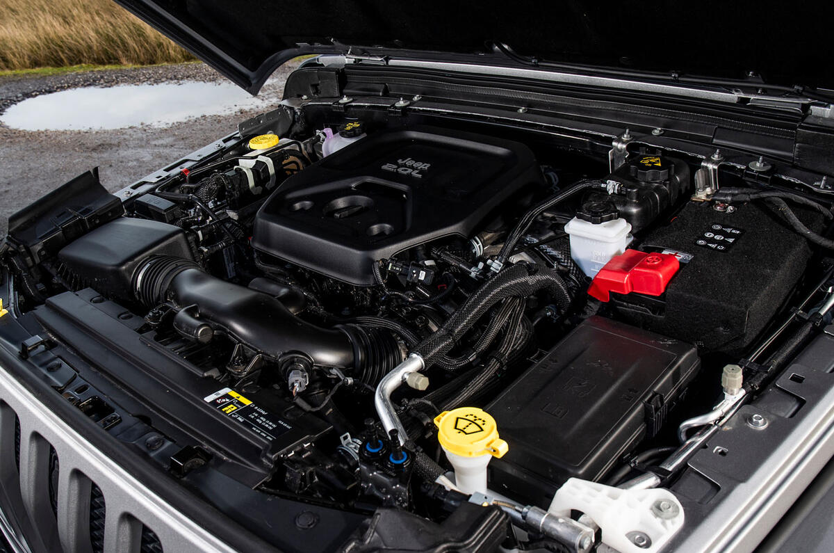 Jeep Wrangler 2019 road test review - engine