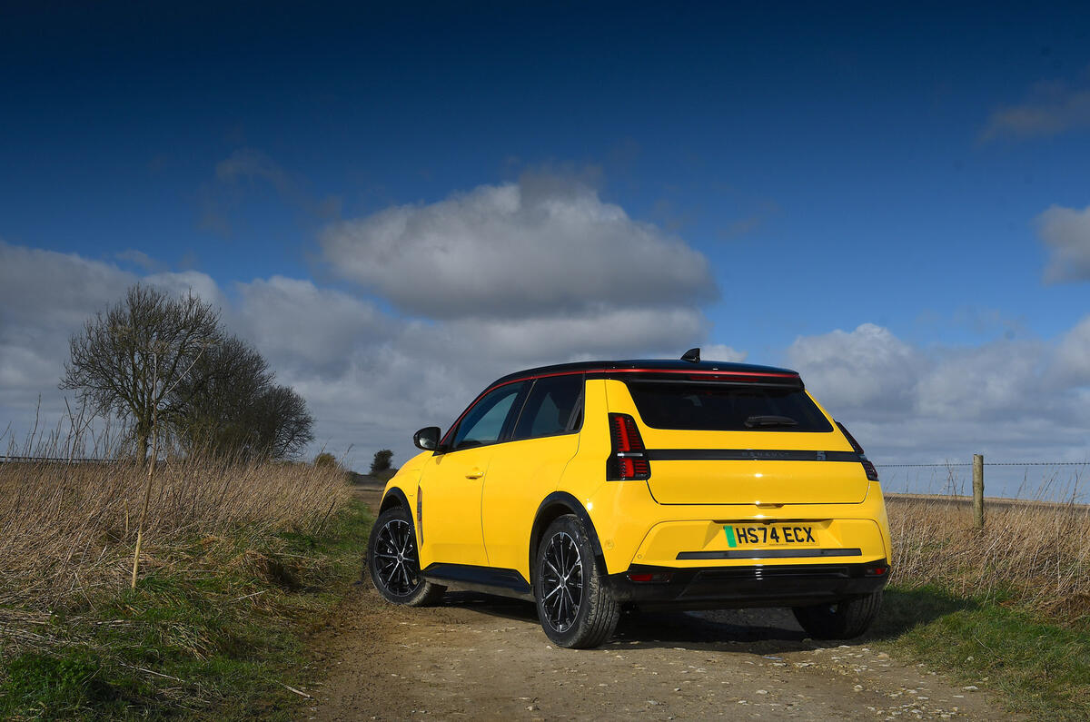 23 Renault 5 2025 road test review rear static
