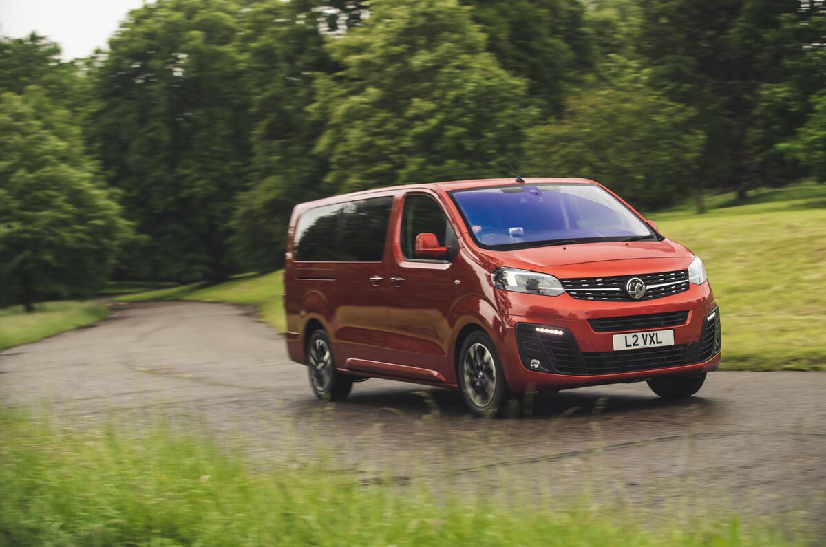 Vauxhall Vivaro Life 2019 road test review - on the road front