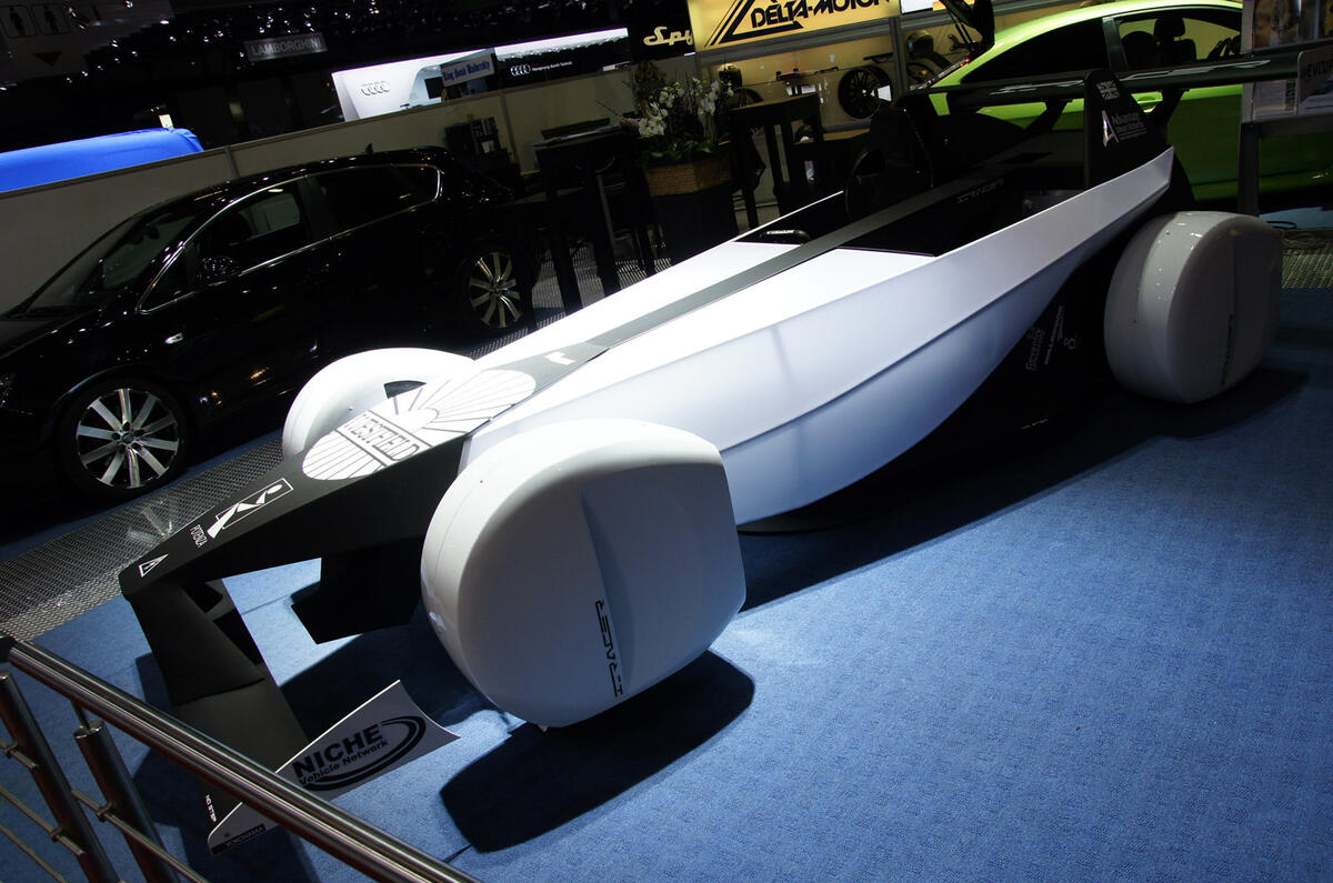 Geneva motor show: Westfield iRACER