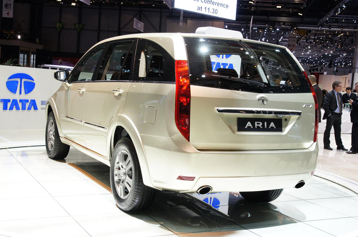 no title Geneva motor show: Tata Aria