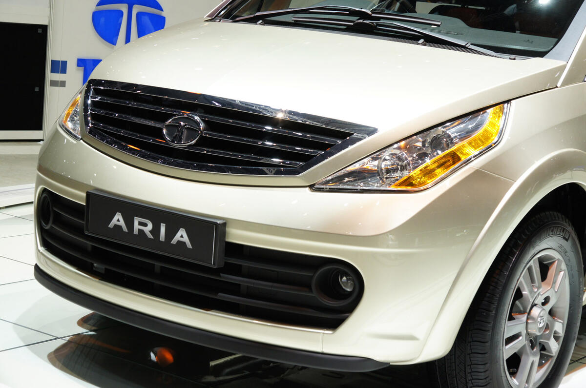 no title Geneva motor show: Tata Aria