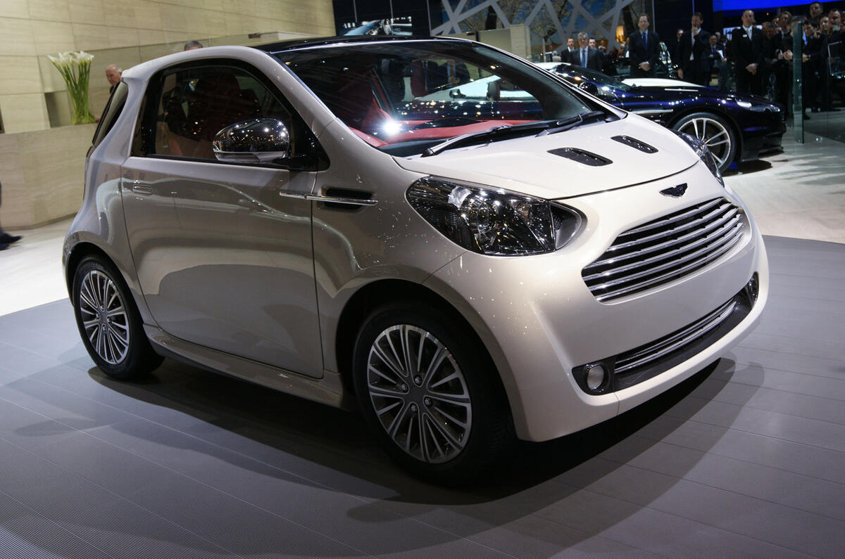 Aston Martin Cygnet: new pics