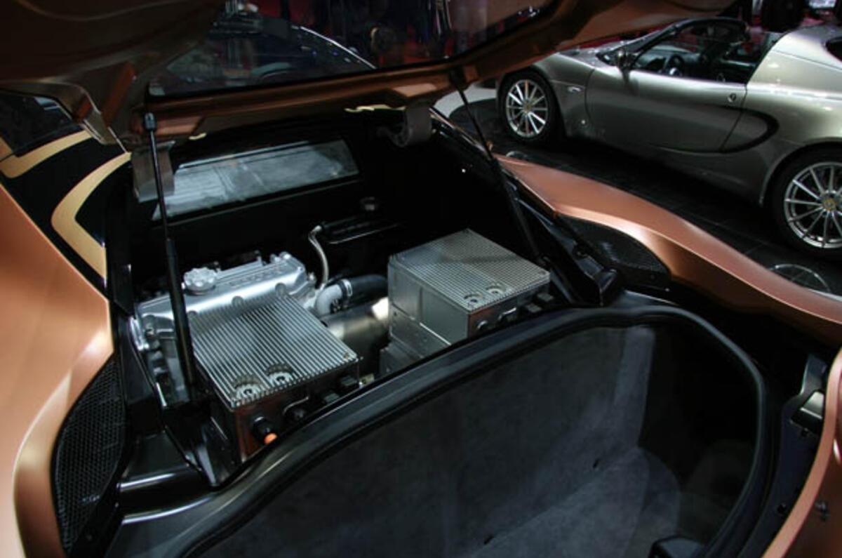 no title Evora hybrid is 'tech showcase'