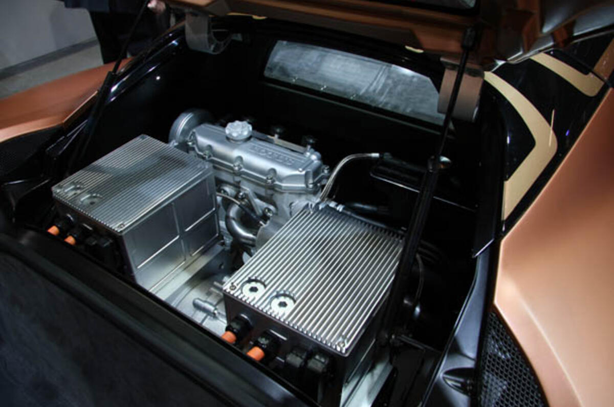 no title Evora hybrid is 'tech showcase'