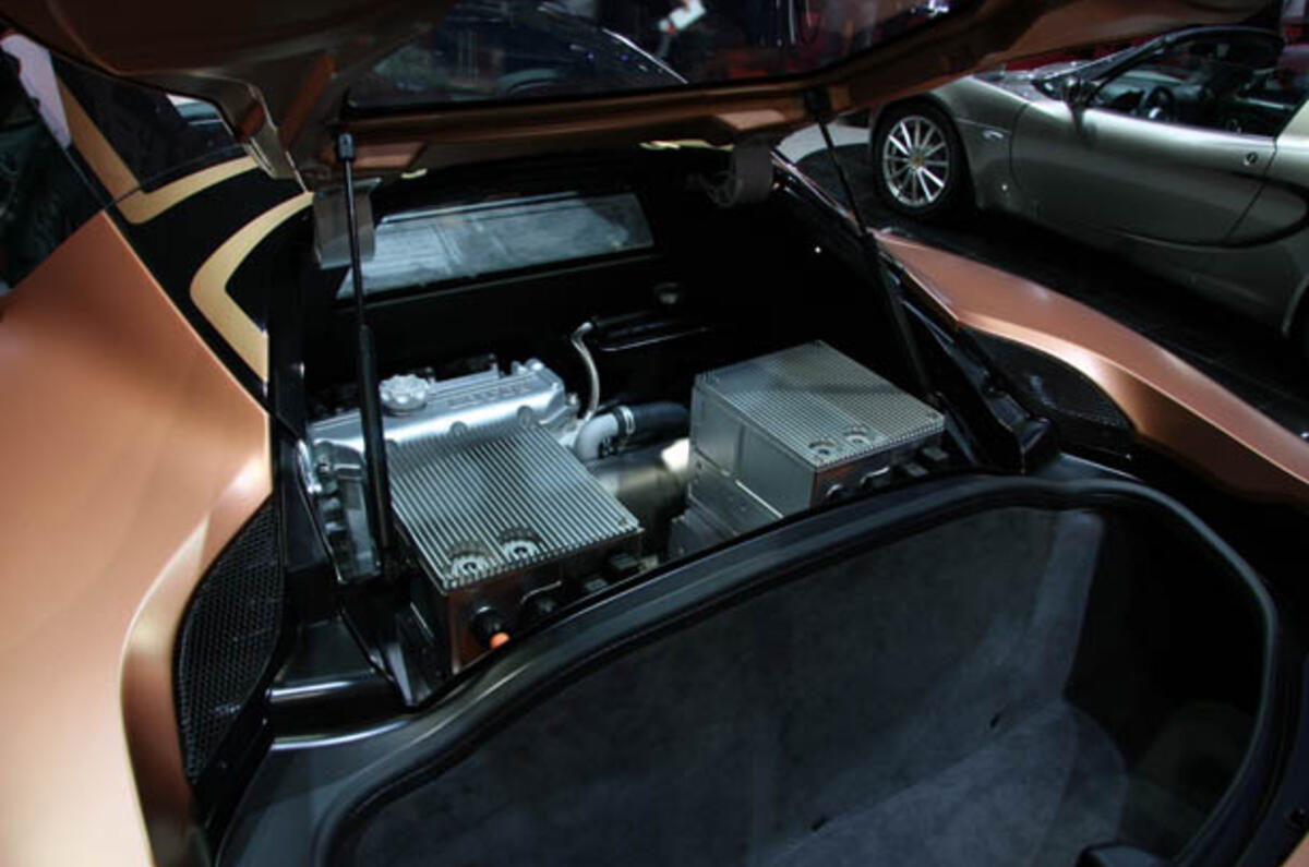 no title Evora hybrid is 'tech showcase'