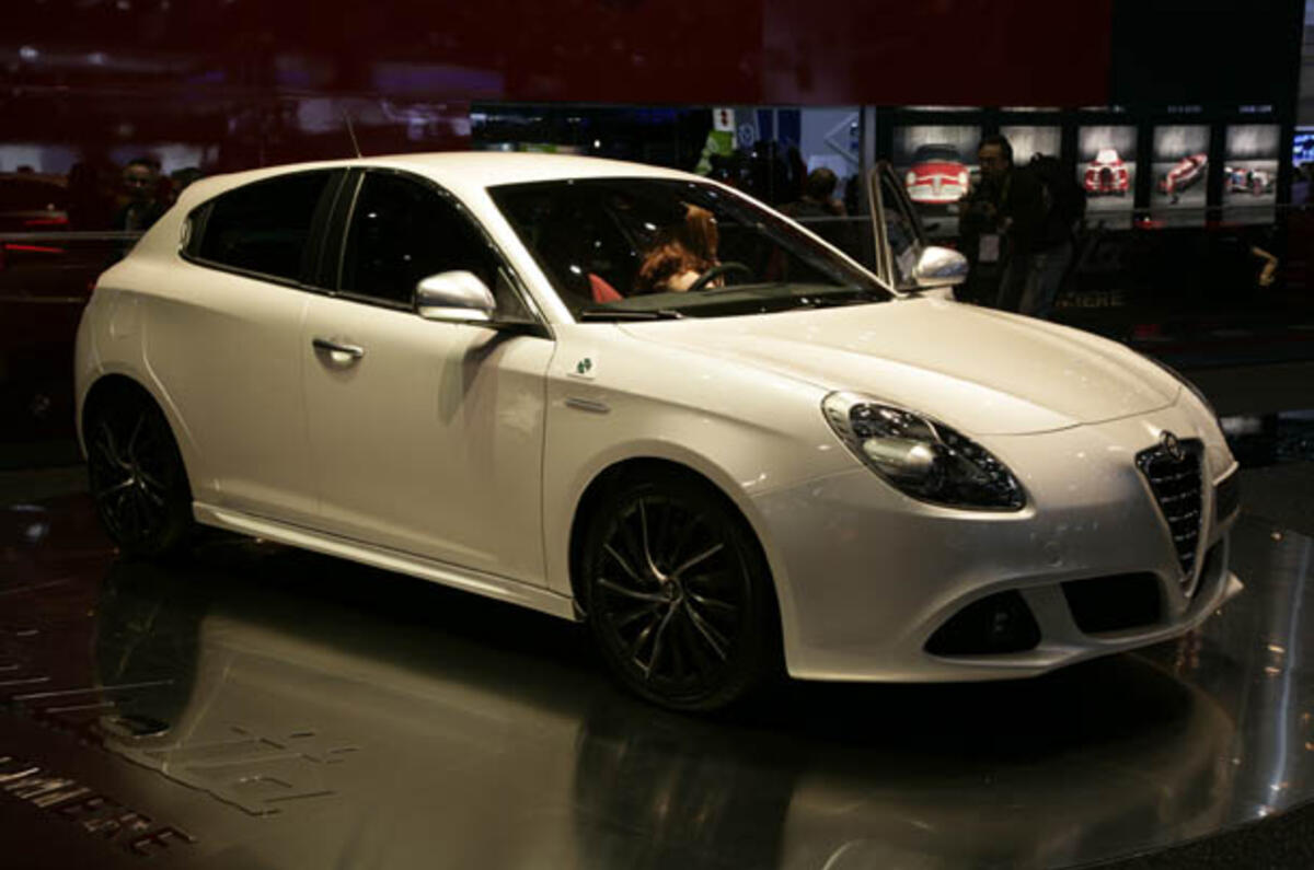 Giulietta's UK Goodwood launch