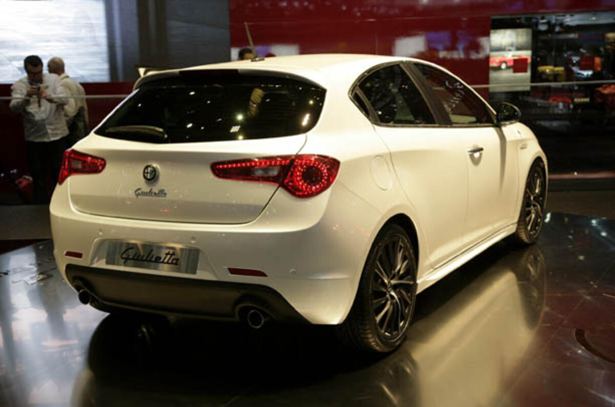 Giulietta's UK Goodwood launch