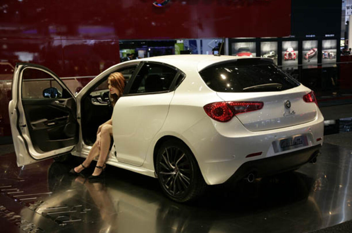 Giulietta's UK Goodwood launch