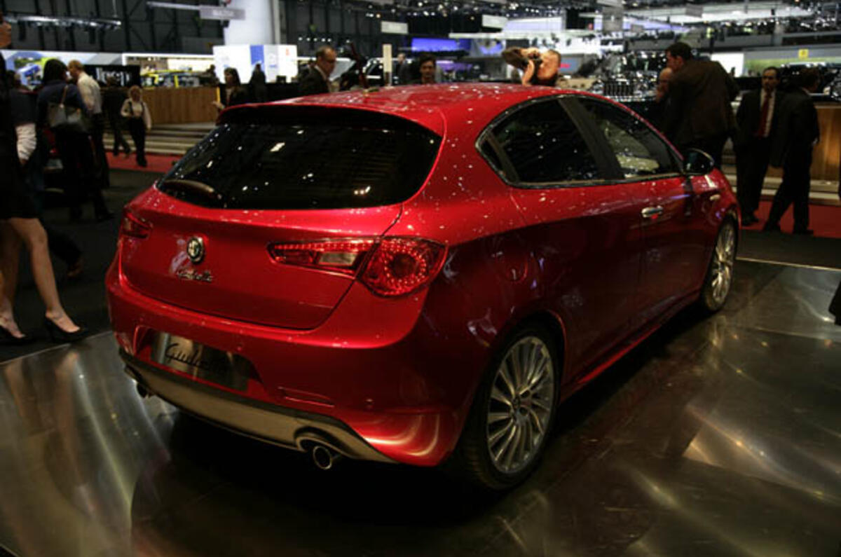 Giulietta's UK Goodwood launch