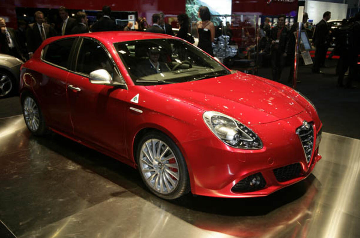 Giulietta's UK Goodwood launch