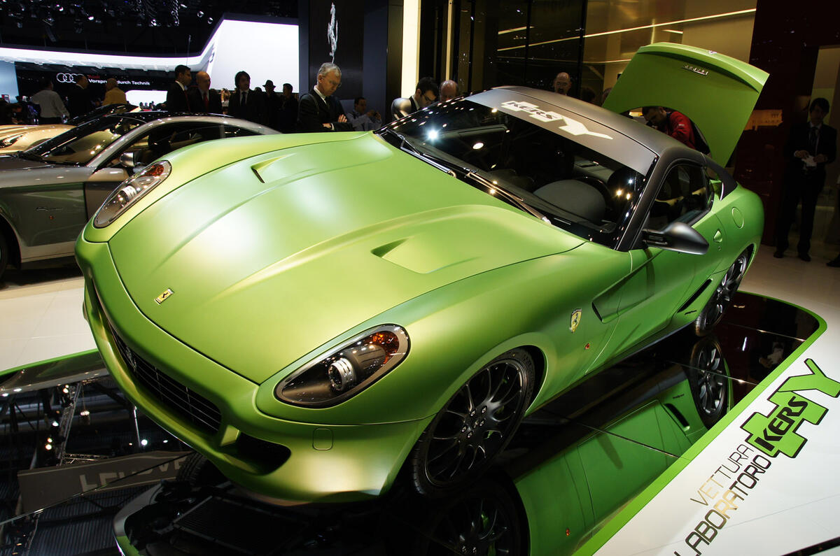 no title Ferrari 599 hybrid revealed
