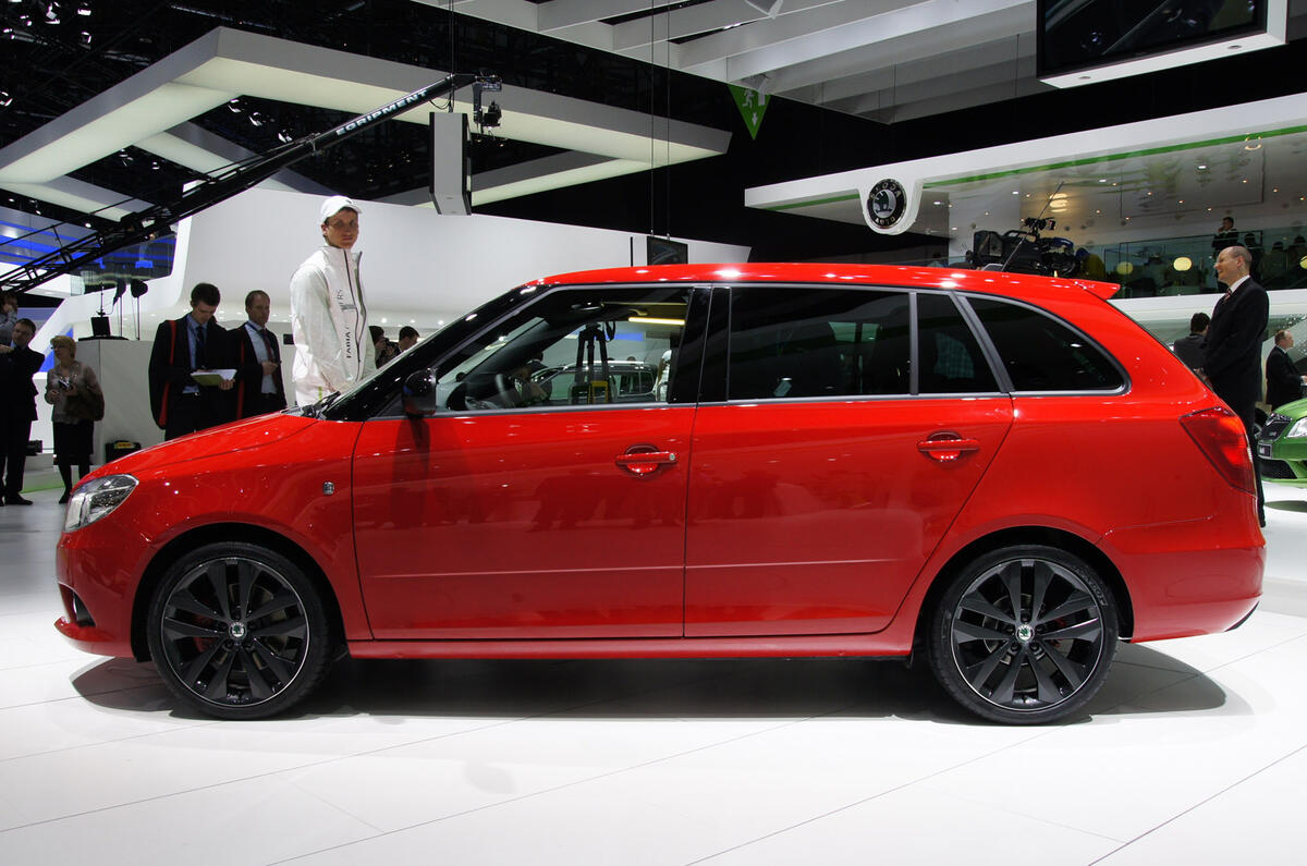 Geneva motor show: Skoda Fabia vRS 