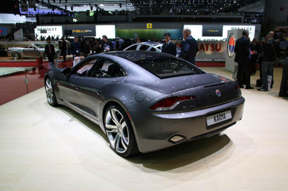 Geneva motor show: Fisker Karma