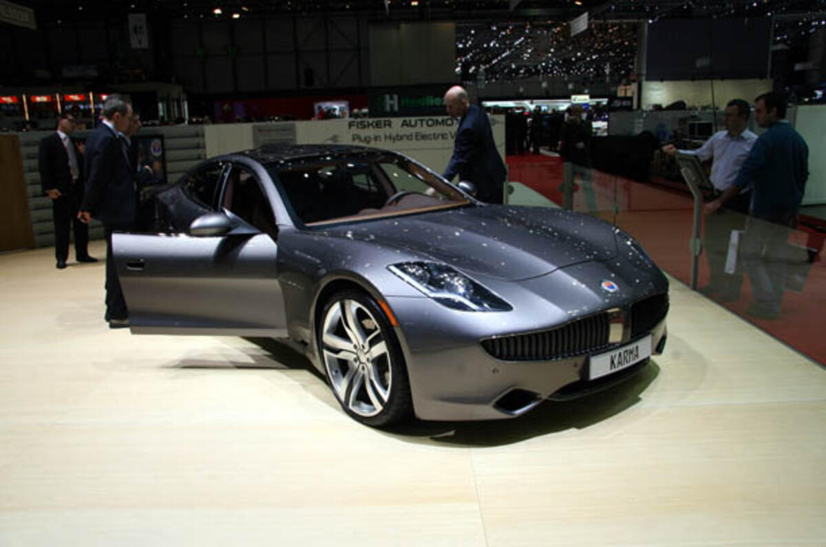 Geneva motor show: Fisker Karma