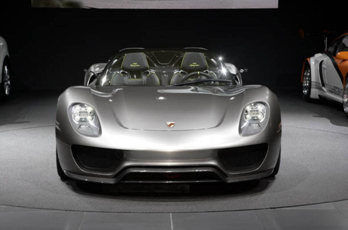 Porsche 918 Spyder - new pics