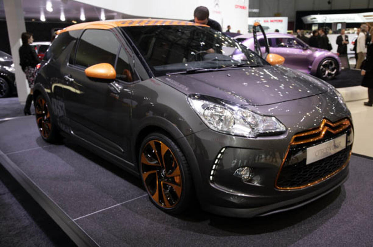 Geneva motor show: Citroen DS3 Racing
