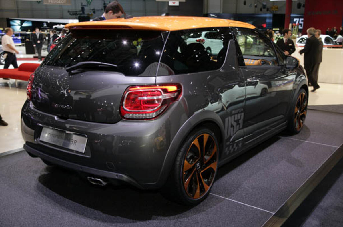 Geneva motor show: Citroen DS3 Racing