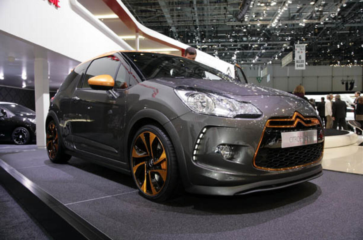 Geneva motor show: Citroen DS3 Racing