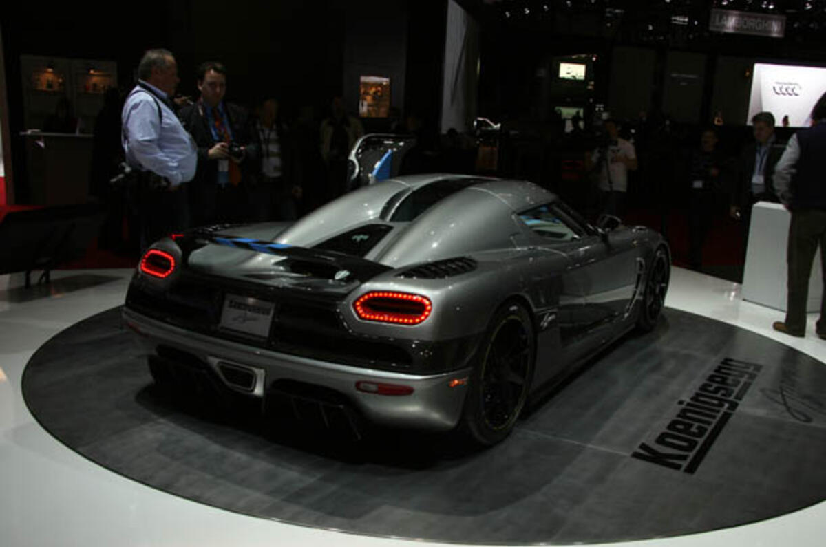 no title Geneva motor show: Koenigsegg Agera