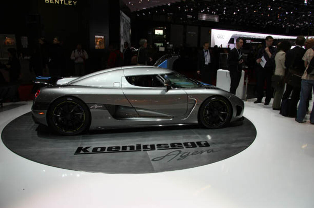 no title Geneva motor show: Koenigsegg Agera