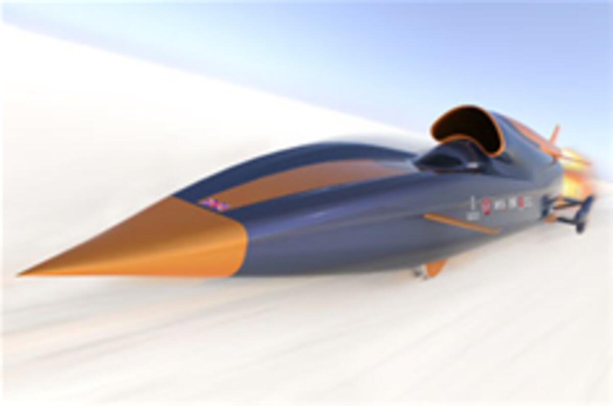 British speed record attempt