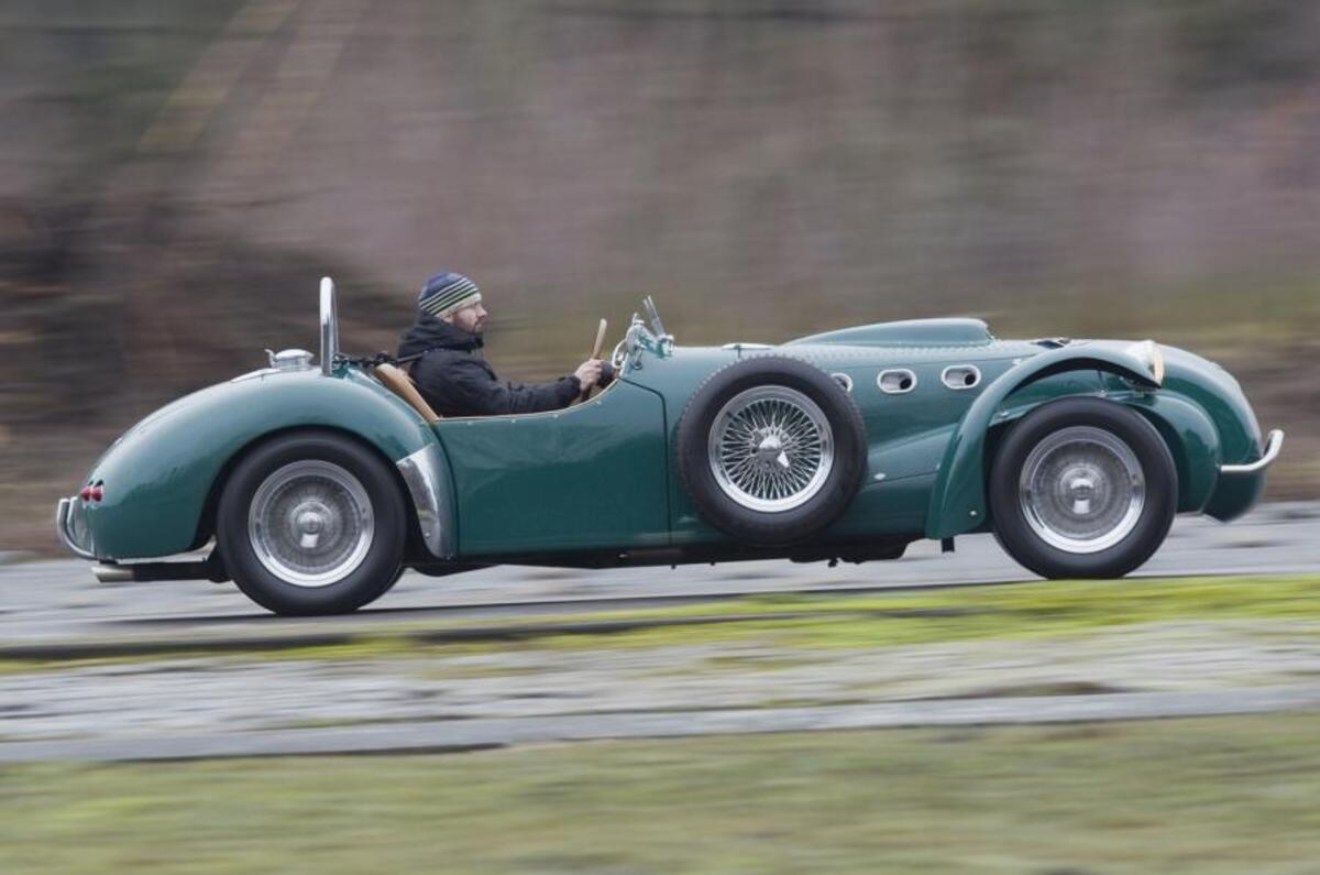 Allard J2X Mk2 side profile