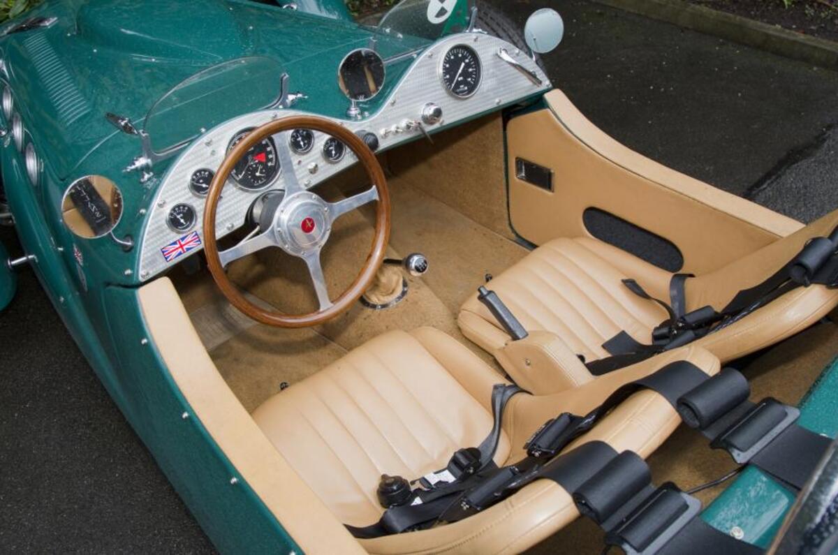 Allard J2X Mk2 interior