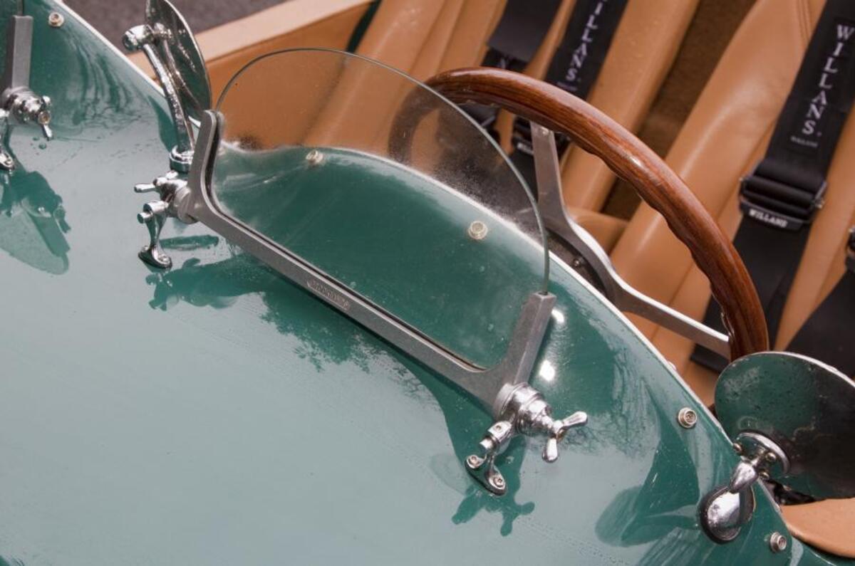 Allard J2X Mk2 wind deflector