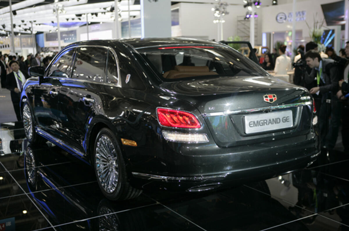 no title Geely: 'It's not a Rolls clone'