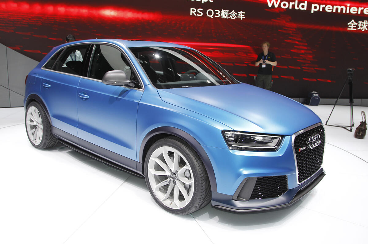 no title Beijing motor show: Audi Q3 RS
