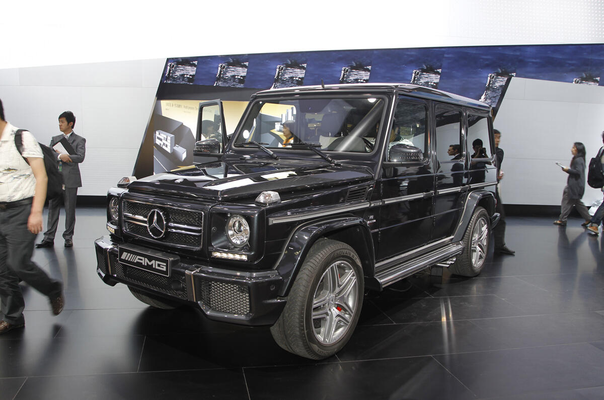 no title Beijing motor show: Mercedes G63 AMG
