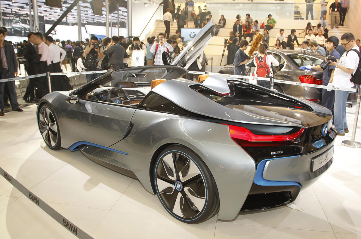 no title Beijing motor show: BMW i8 Spyder