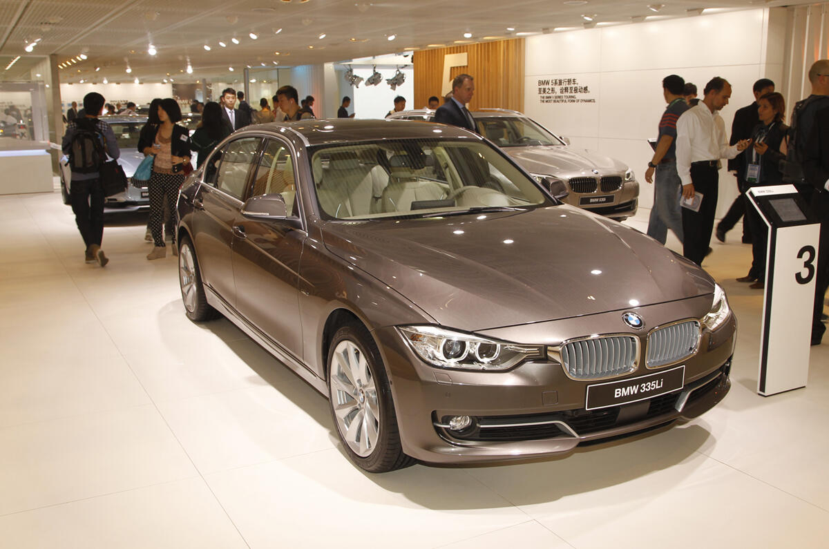 Beijing motor show: BMW 3-series LWB