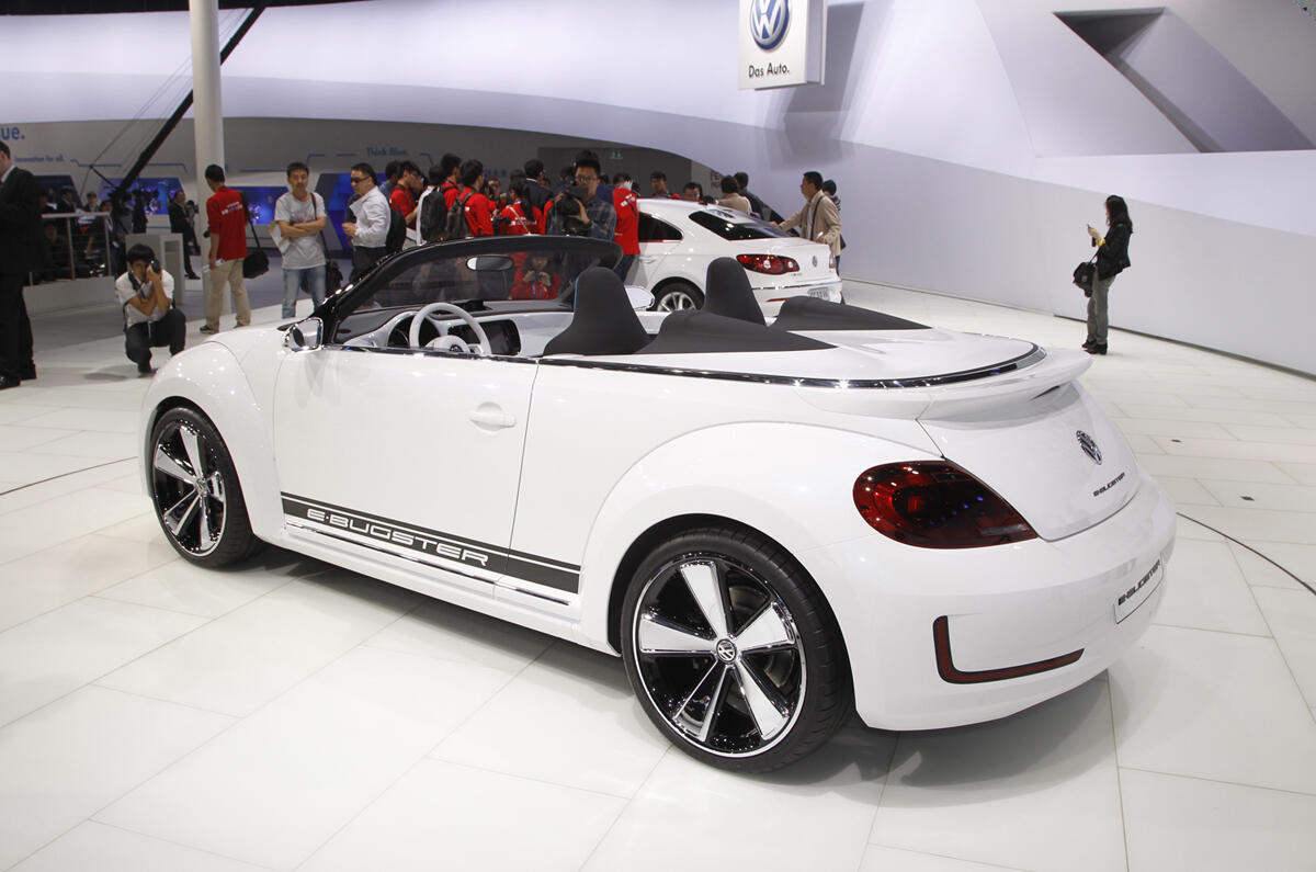 Beijing show: VW E-Bugster Cabriolet
