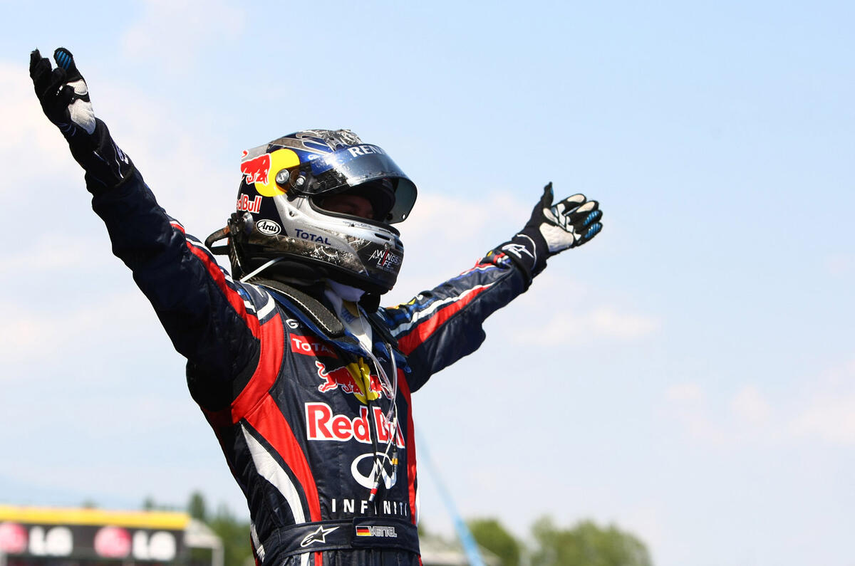 Vettel reigns in Spain - pics