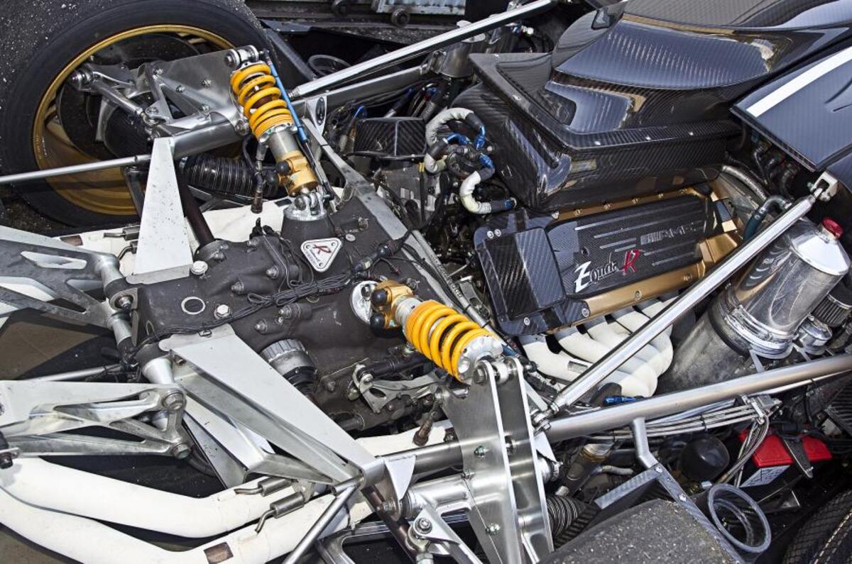 6.0-litre AMG Pagani Zonda R engine