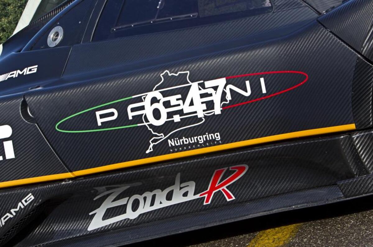 Pagani Zonda R Nurburgring time