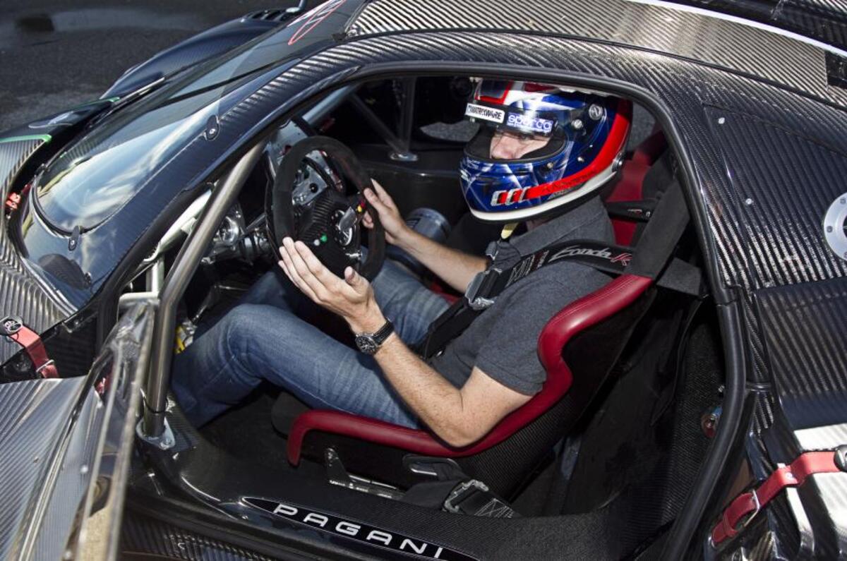 Driving the Pagani Zonda R